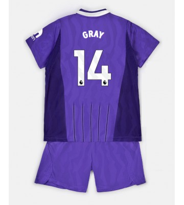 Tottenham Hotspur Archie Gray #14 Tredjetrøje Børn 2026-27 Kortærmet (+ Korte bukser)